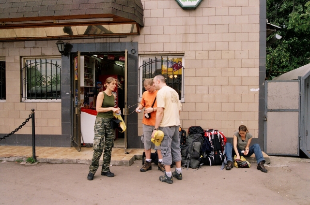 Podkarpatská Rus 2006 - přechod poloniny Boržava - 1