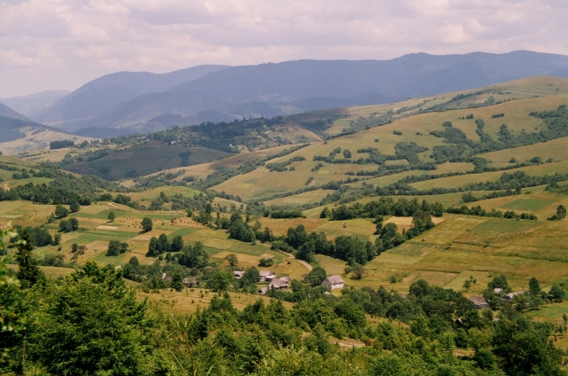 Podkarpatská Rus 2006 - přechod poloniny Boržava - 121