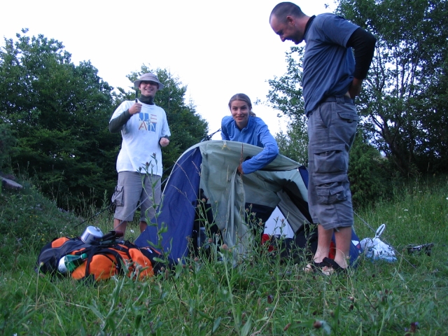 Podkarpatská Rus 2006 - přechod poloniny Boržava - 134