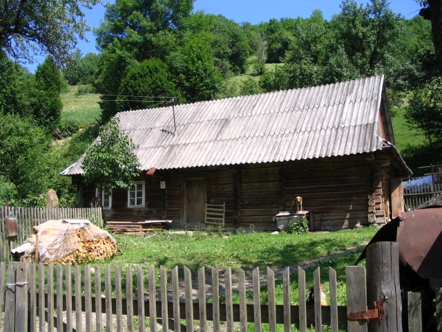 Podkarpatská Rus 2006 - přechod poloniny Boržava - 142